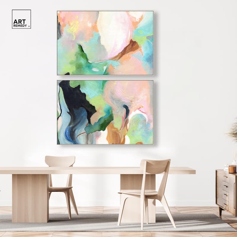 The Dreamer part II Canvas Set of 2 by Art Remedy