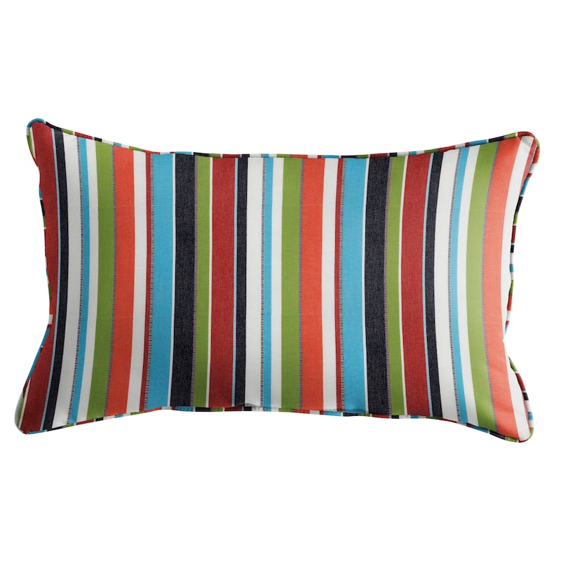 Sorra Home Sunbrella Outdoor Corded Pillow Single