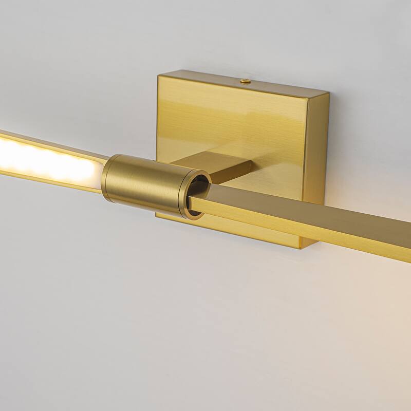 2-Light LED Modern Rotatable Vanity Light for Bathroom