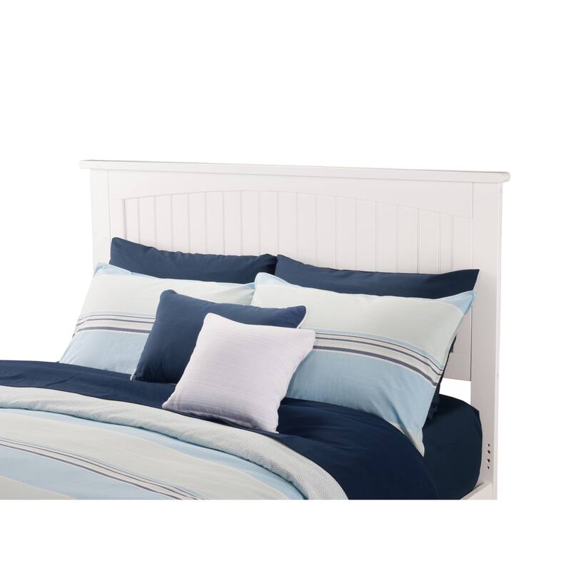 Platform Bed - Storage Bed with Flat Panel Footboard & USB Charger