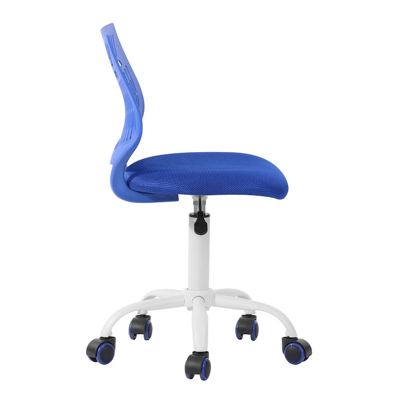 Homylin Teen Mesh Task Chair Swivel Height Adjustable for Students
