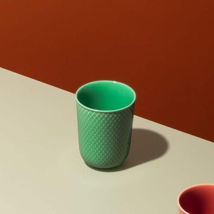Lyngby Porcelæn Rhombe Color Mug, V: 11.2 oz