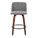 Option Grey Noise Fabric