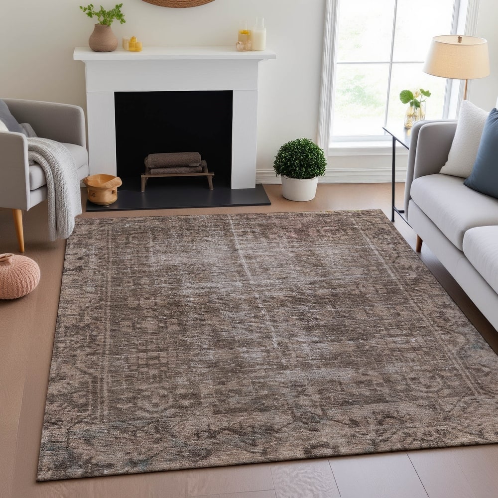 Premium Washable Super Soft Vintage Traditional Mayfield Rug