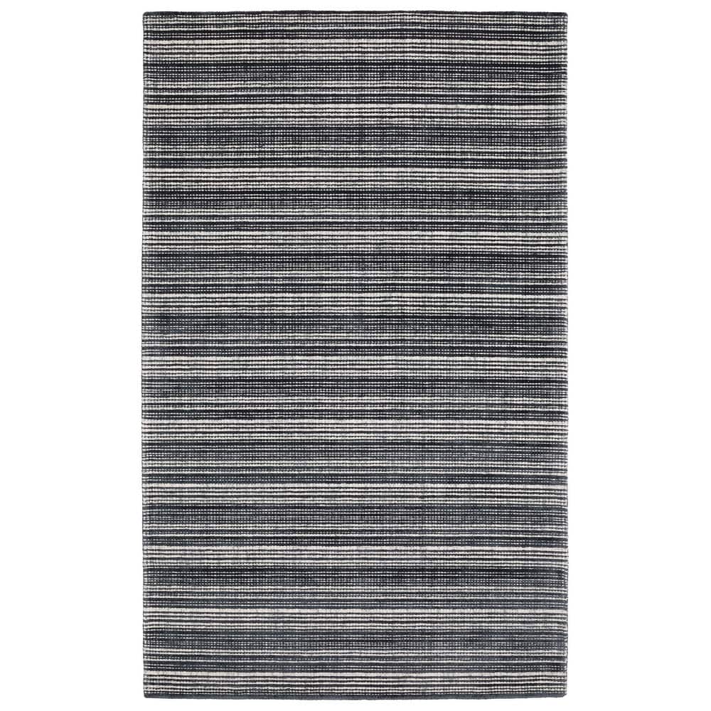 Style Haven Corey Textural Stripe Wool and Viscose Hand-tufted Rug