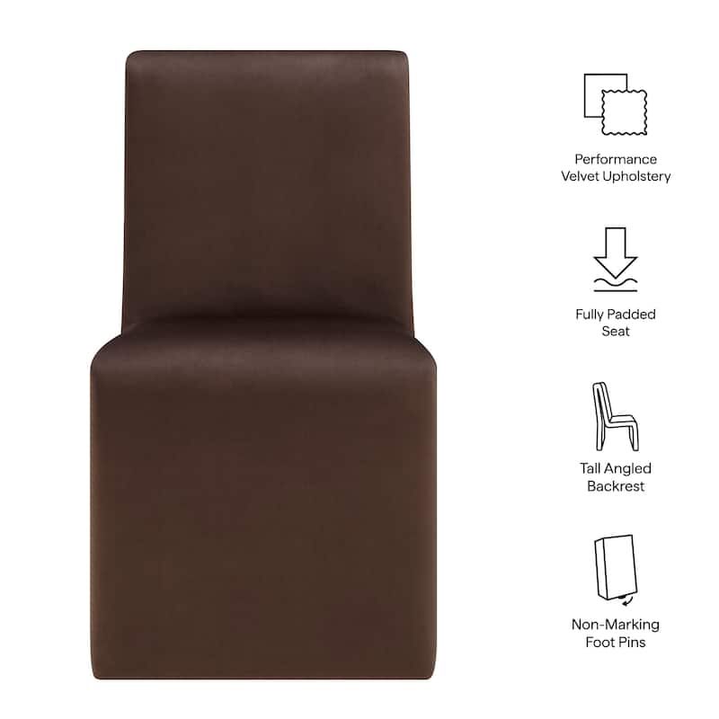 Emory Fabric Upholstered Dining Side Chair by Modway