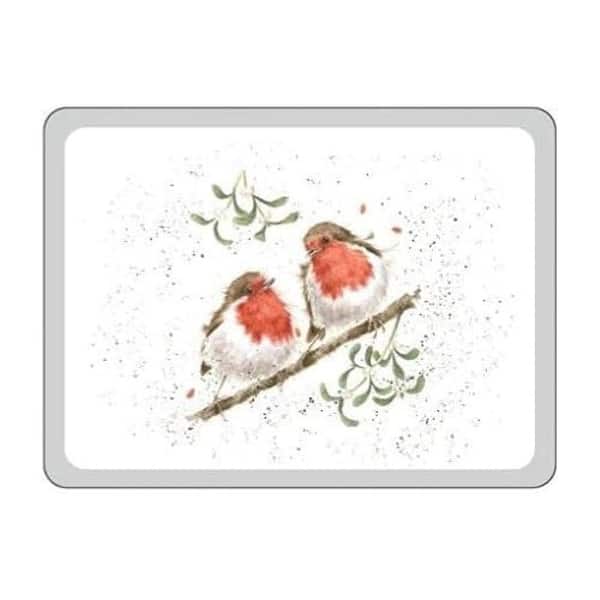 Pimpernel Wrendale Designs Christmas Placemats Set of 6 12 x 9 inch