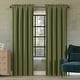 preview thumbnail 109 of 122, Sun Zero Oslo Theater Grade Extreme Total Blackout Rod Pocket 1-Piece Curtain Panel, Single Panel 52" x 63" - Sage Green