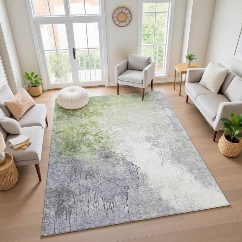 Premium Washable Super Soft Modern Contemporary Mayfield Rug