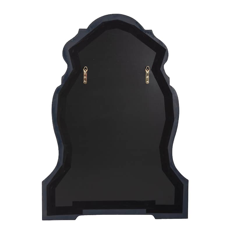 Allan Andrews Cleopatra White Resin Keyhole Wall Mirror - A/N