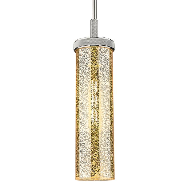 Innovations Lighting 471-1S-G471-12ME Lincoln 5" Wide Mini Pendant - Satin Nickel