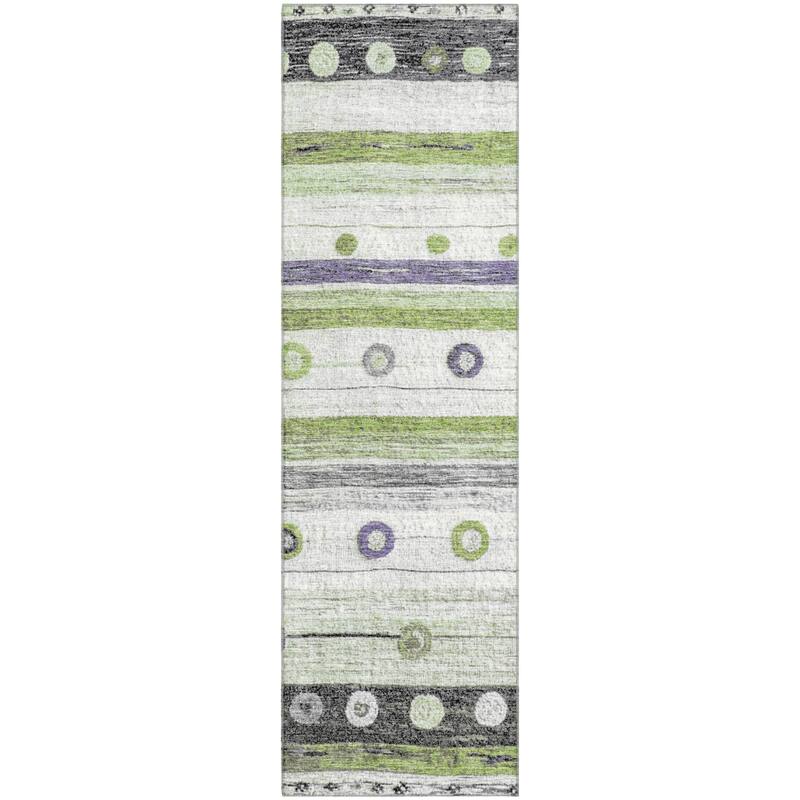 Premium Washable Super Soft Global Stripes Mayfield Rug