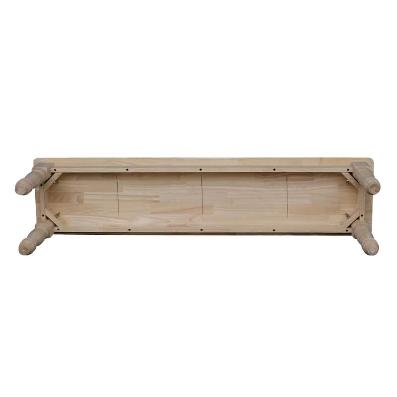 International Concepts Farmhouse Dining Bench