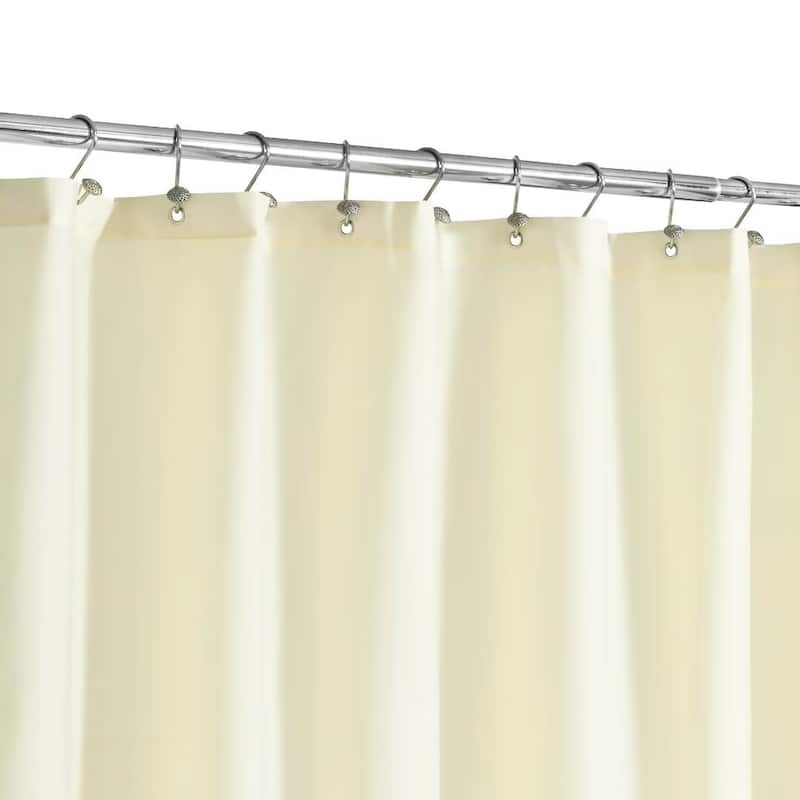 Fabric Water Repellent Shower Curtain Liner