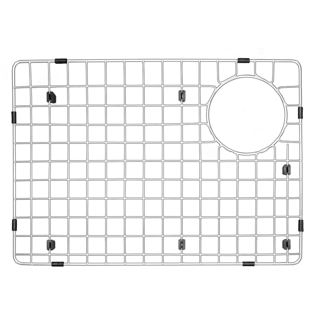 Karran USA GR-6013 19-1/2" L x 14" W Stainless Steel Basin Rack with - Stainless Steel