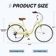 preview thumbnail 5 of 4, 7 Speed, Steel Frame, Multiple Colors 26 Inch Ladies Bicycle