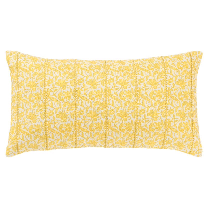 Rizzy Home Transitional Poly Filled Pillow - 14"x26" - Citron