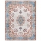 preview thumbnail 149 of 173, Gertmenian Crystal Print Soft Flat Pile Polyester Slip Resistant Washable Indoor Printed Area Rug Collection