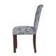 preview thumbnail 39 of 74, HomePop Classic Parsons Medallion Dining Chair (Set of 2)