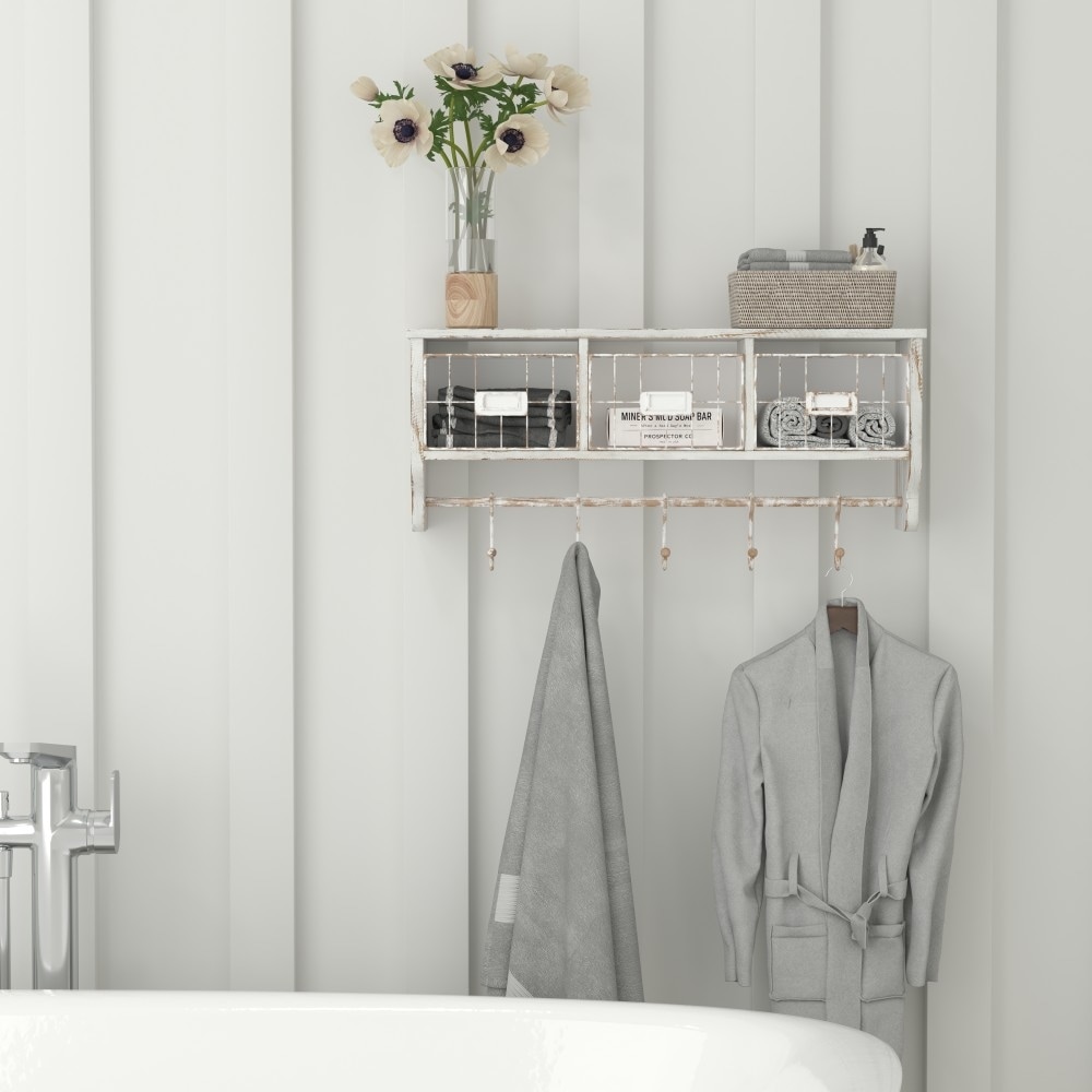 Over the door multi hook 2025 shelf