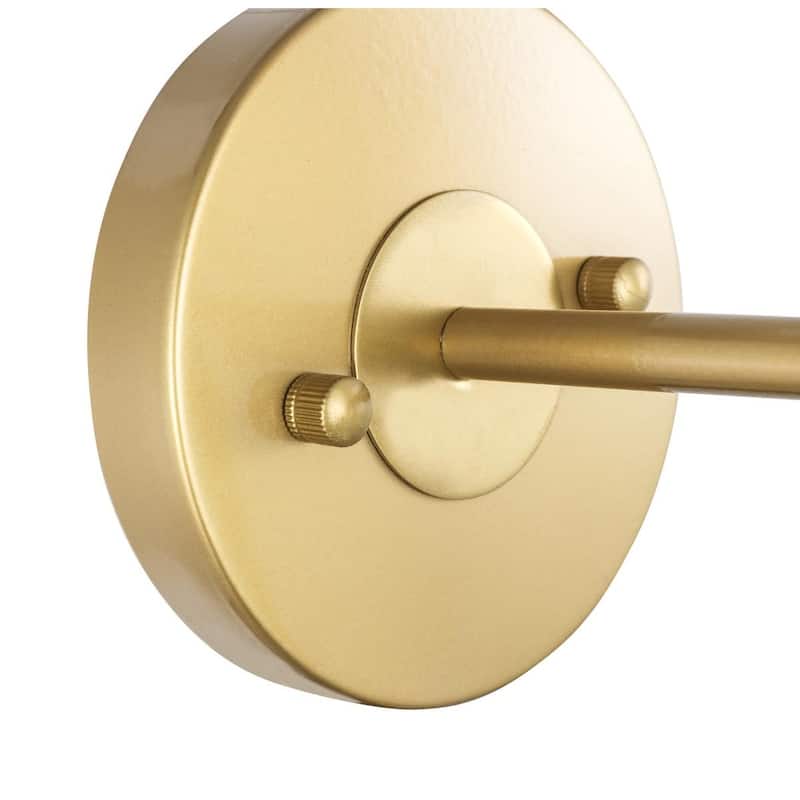 Carlton 1-light White Shade Wall Sconce
