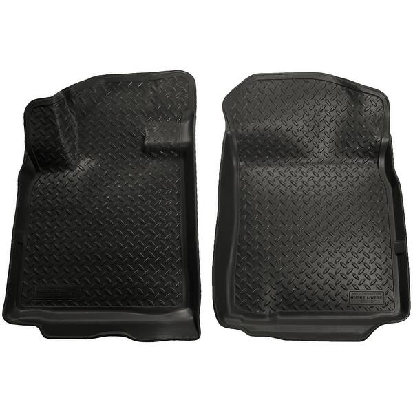 Shop Husky Classic 2008 2009 Toyota Sequoia Black Front Floor Mats