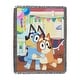 preview thumbnail 21 of 24, Bluey Woven Tapestry Throw Blanket 48" x 60" - Sister Celebration