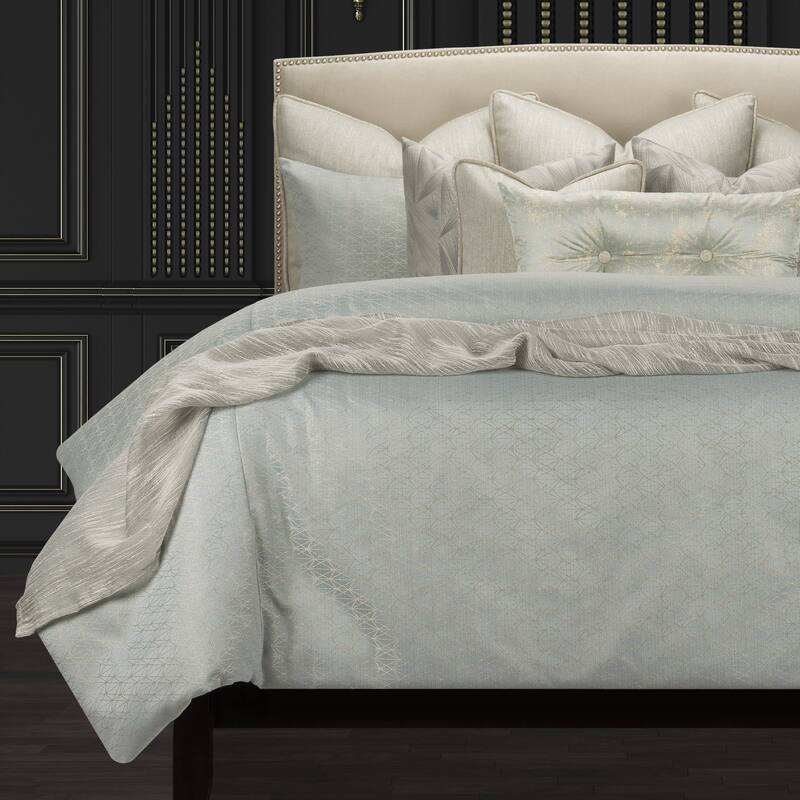 F Scott Fitzgerald Star Attraction Mist Luxury Duvet Cover and Insert Set