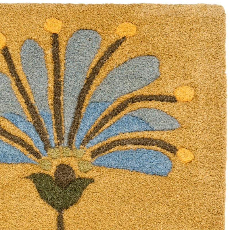 SAFAVIEH, Handmade Soho Renada Floral N.Z. Wool Rug