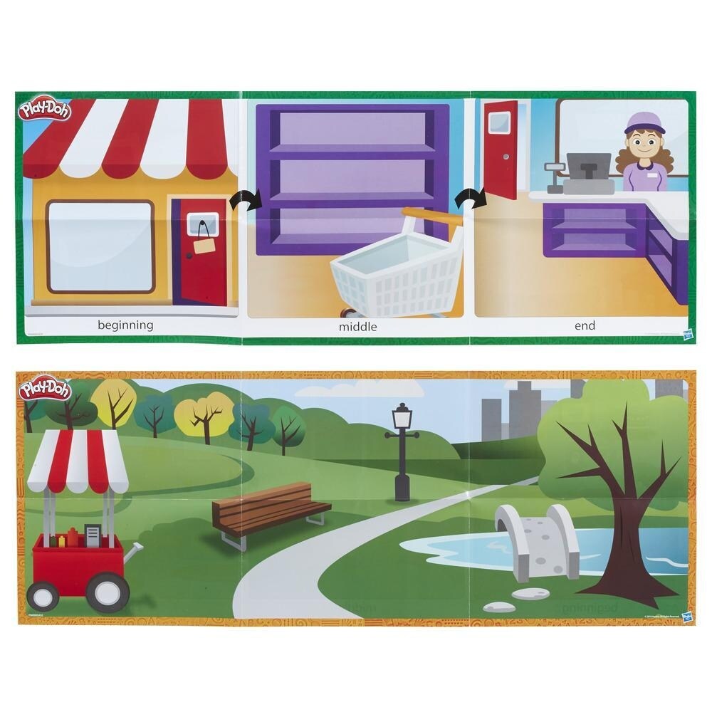 play doh shape a story