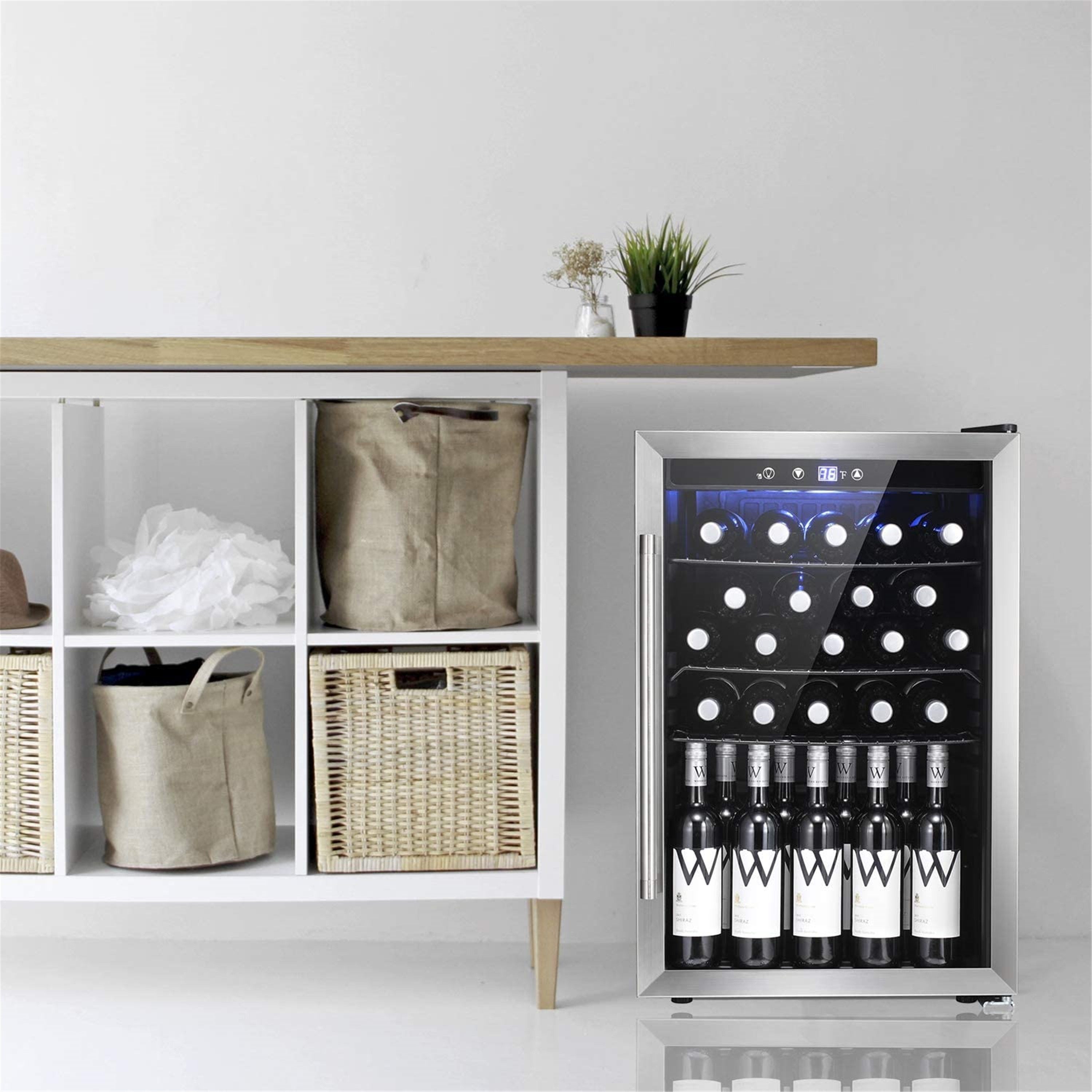 Antarctic star 36 bottle best sale wine cooler