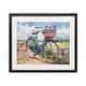 preview thumbnail 1 of 26, Stupell Patriotic Bike & Banners Under Glass Framed Design By Nicole DeCamp 13 x 16 - Black