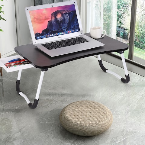 Large Bed Tray Foldable Portable Laptop Folding Lazy computer Table - N/A