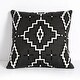 preview thumbnail 17 of 54, Sorra Home Sunbrella Pendleton Outdoor Knife Edge Pillow Single 24 in H x 24 in W x 6 in D - Kiva Steps Classic
