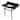 Kingston Brass Templeton 36-Inch Black Granite Console Sink with Brass Legs