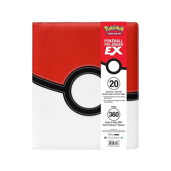 Poke Ball Premium 9-Pocket PRO-Binder for Pokemon - Bed Bath & Beyond -  40896413