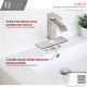 preview thumbnail 33 of 33, Stylish Single-Hole Bathroom Faucet Plate A-801