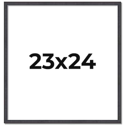 23x24 Frame Brown Solid Wood Picture Frame - Complete Modern Photo