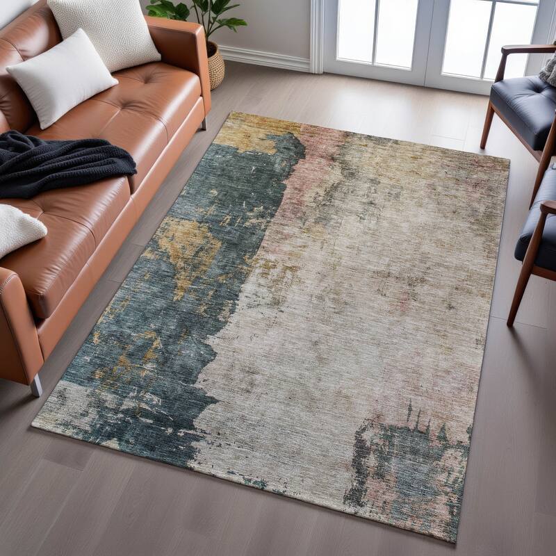 Premium Washable Super Soft Modern Giselle Mayfield Rug
