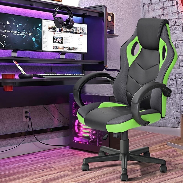 Porch Den Kennebec Ergonomic Home Office Gaming Chair Bed Bath