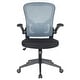 preview thumbnail 29 of 44, LeisureMod Newton Adjustable Height Mesh Swivel Office Desk Chair