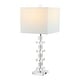 preview thumbnail 10 of 19, SAFAVIEH Lighting 28 inch Crystal Deco Crystal Table Lamp (Set of 2)