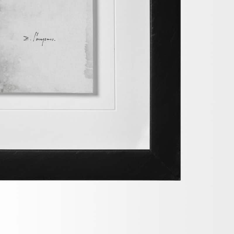Clouding Mirror II Framed Art Print