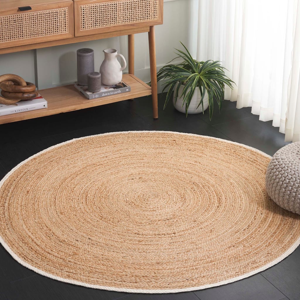 SAFAVIEH Hand-Woven Natural Fiber Stefanie Casual Jute Rug