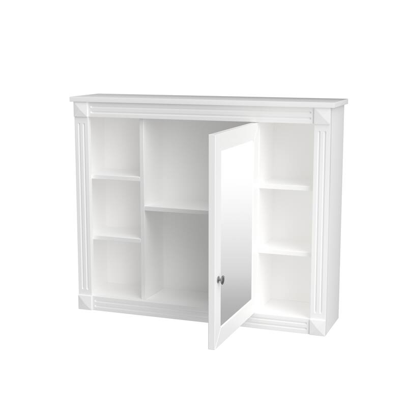 35'' x 28'' Wall Mounted Bathroom Medicine Cabinet - 35" x 7" x 29"