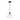 Trade Winds Lighting Butler Glass Pendant Light