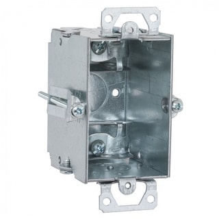 Working Switch Box RACO 523 Old Work Switch Box, Gangable w/Armored Clad/Flex Clamp, 3