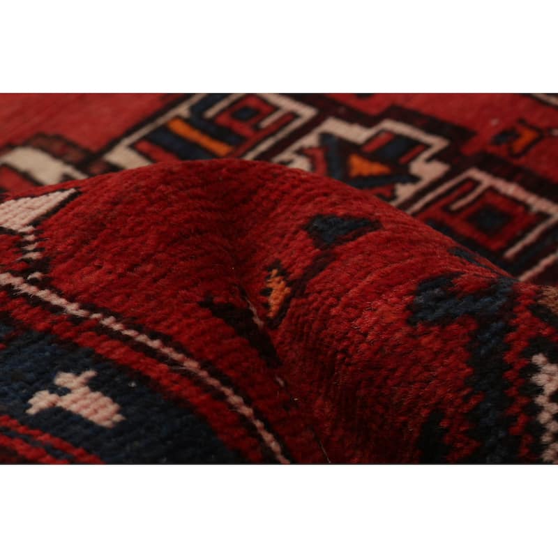 ECARPETGALLERY Hand-knotted Anadol Red Wool Rug - 3'1 x 10'7
