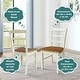 preview thumbnail 123 of 128, International Concepts Solid Wood Madrid Ladderback Chairs, Set of 2 - N/A