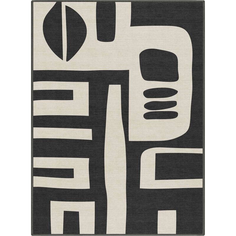 Well Woven Apollo Elemental Canyon Geometric Low Pile Area Rug